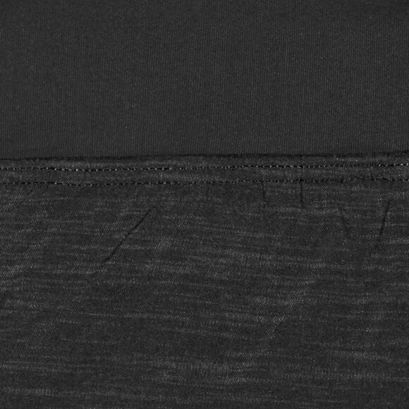 Lululemon T.H.E. Short Linerless 9" Heather Allover Deep Coal Black Large - Picture 4 of 9